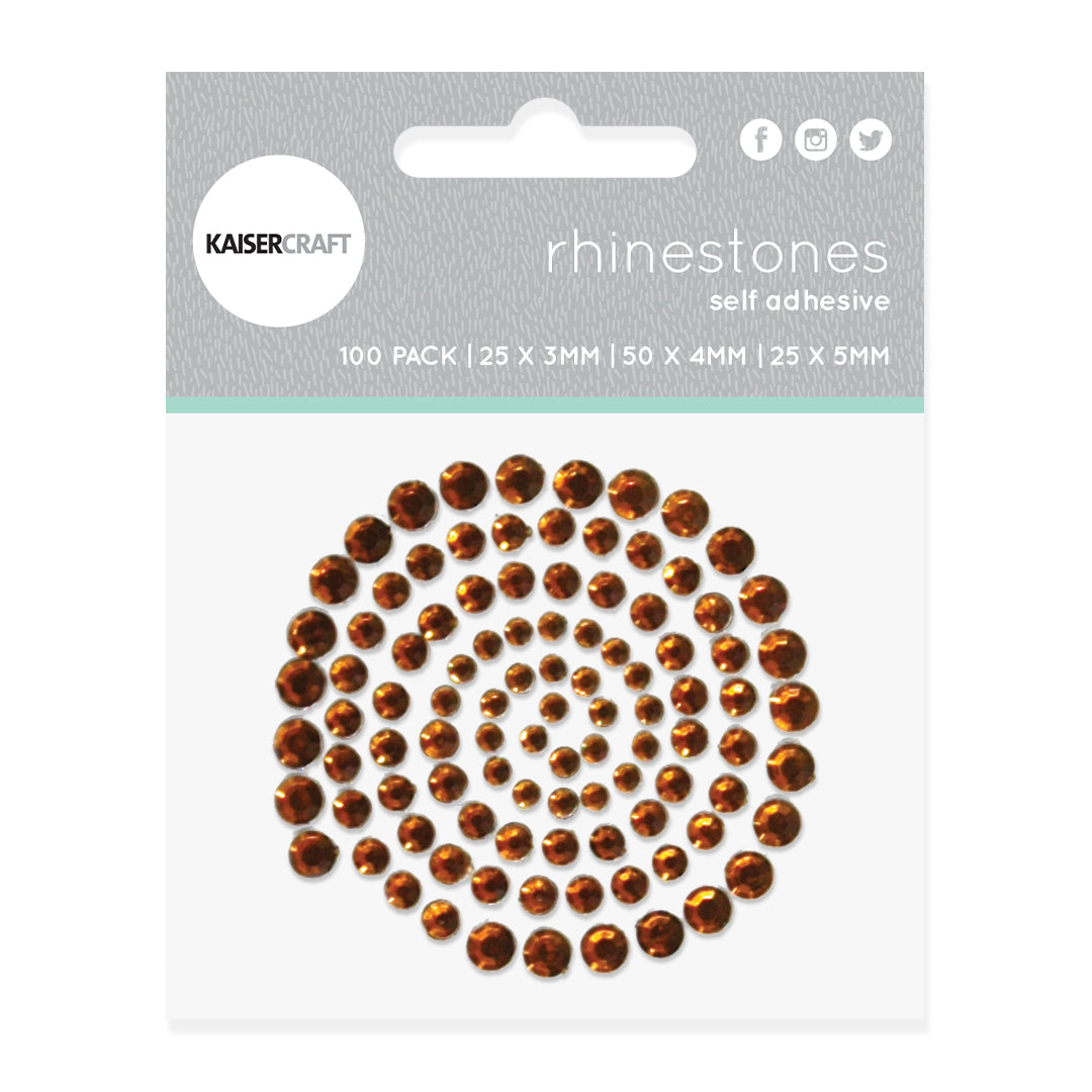 Rhinestones - Bronze